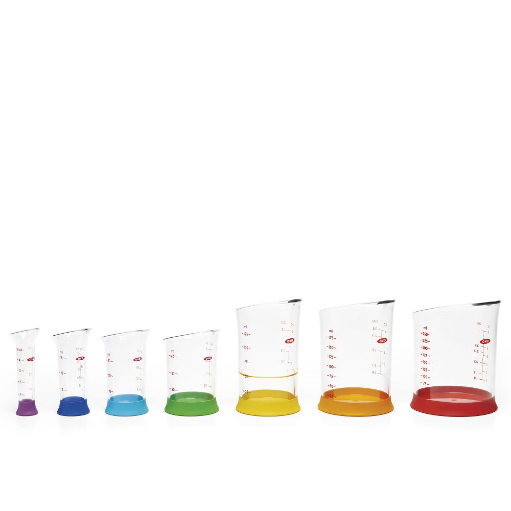 7 Piece Liquid Measuring Beaker Set C0