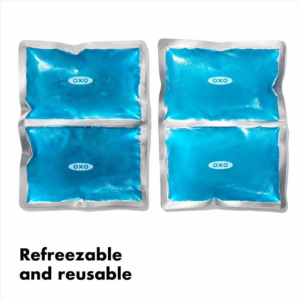 Prep & Go Reusable Ice Pack Set F8