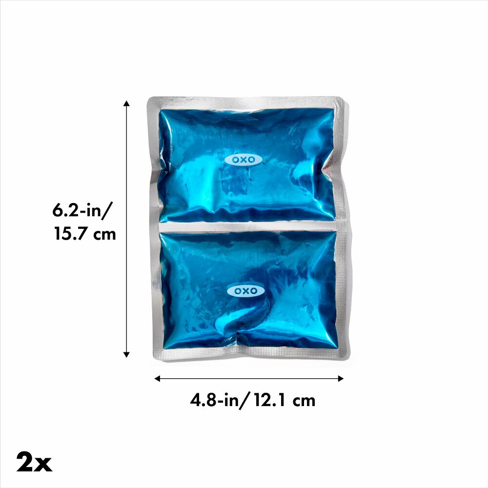 Prep & Go Reusable Ice Pack Set F8