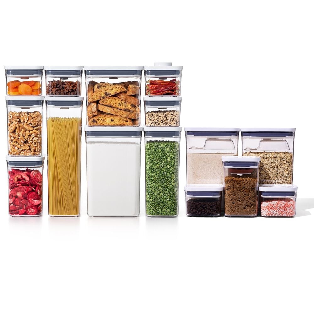 10-Piece POP Container Set & 8-Piece POP Container Baking Set Bundle E2
