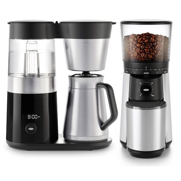 9-Cup Coffee Maker & Conical Burr Coffee Grinder Bundle T8