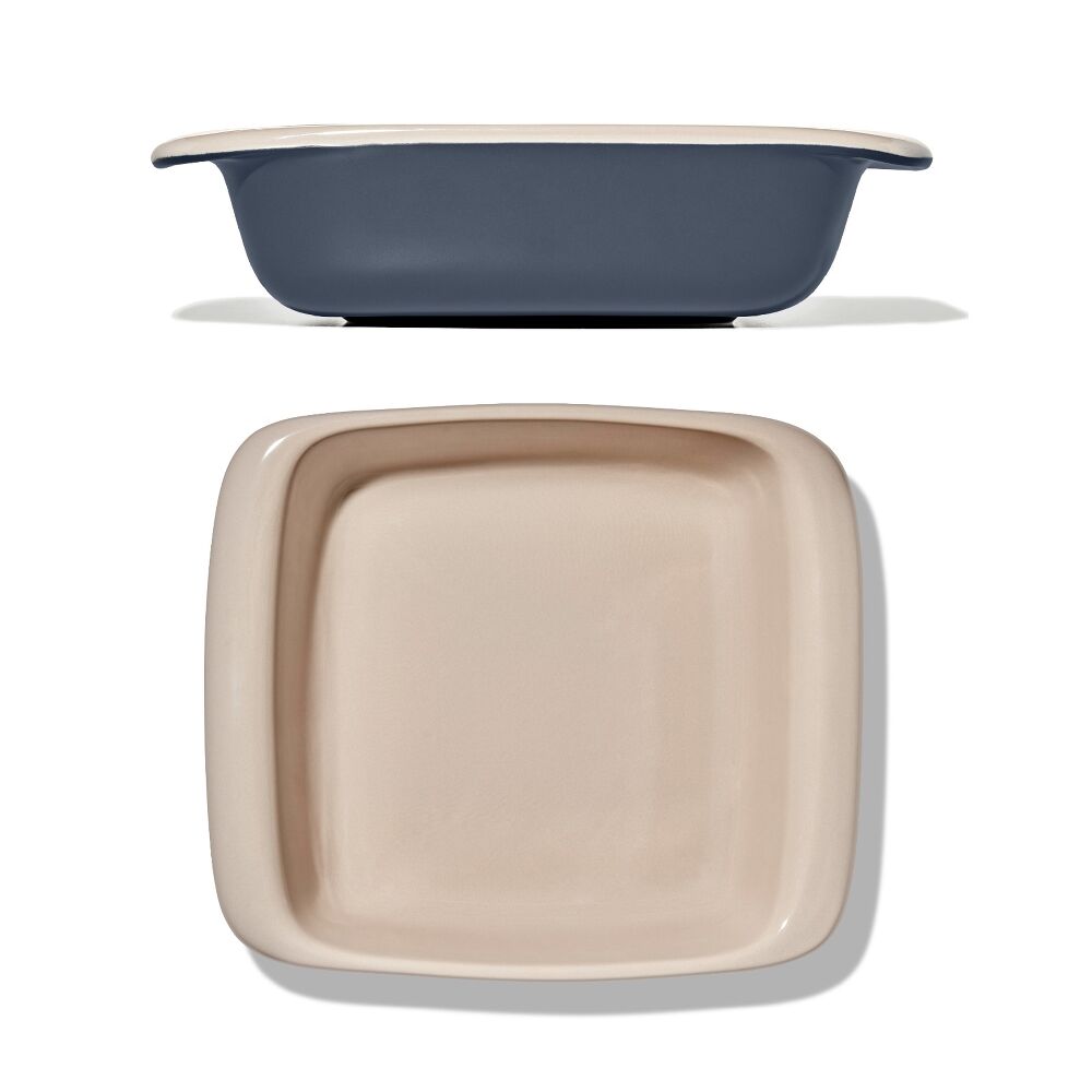 2 Qt Square Stoneware Baking Dish E1