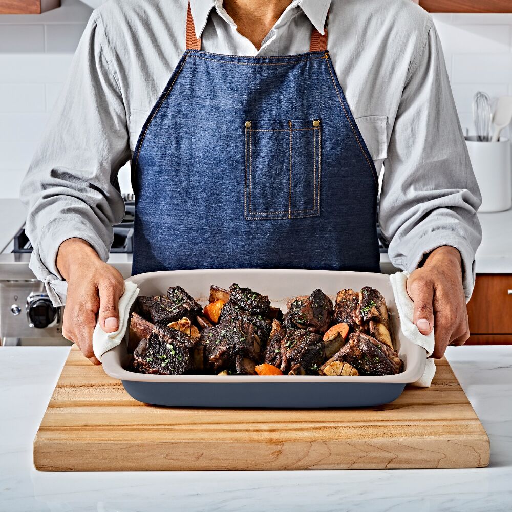 2 Qt Square Stoneware Baking Dish E1