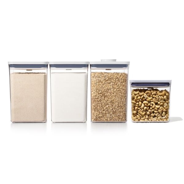POP Container - Rectangle Short (1.7 Qt.) & 6-Piece POP Container Set Bundle Q8