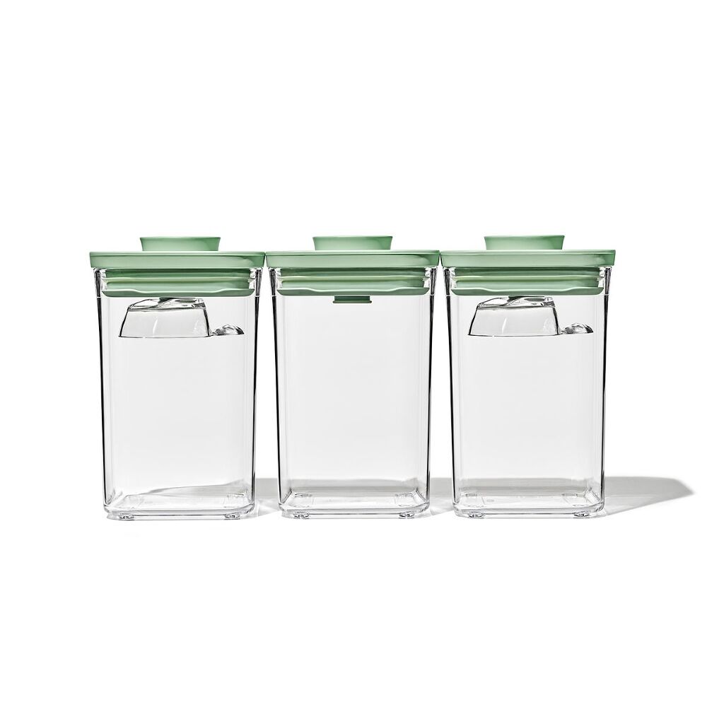 3-Piece POP Container Set with Mini Scoops X3