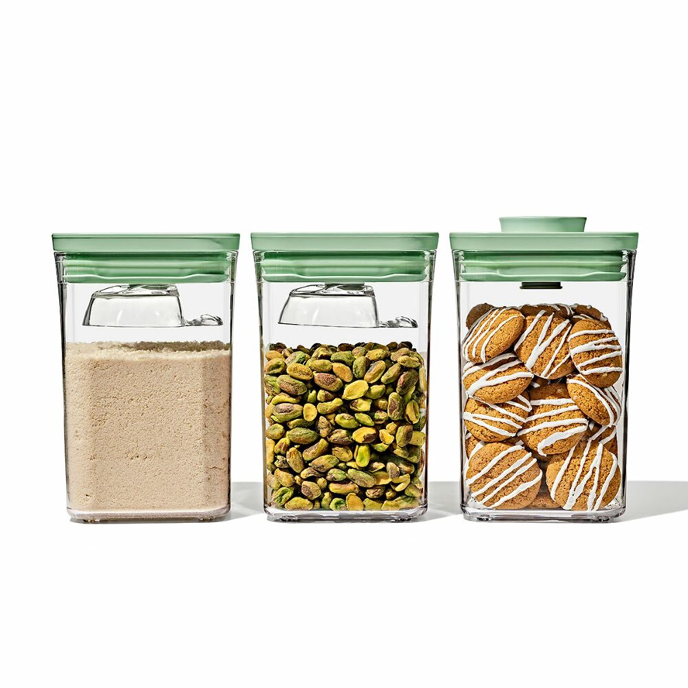 3-Piece POP Container Set with Mini Scoops X3