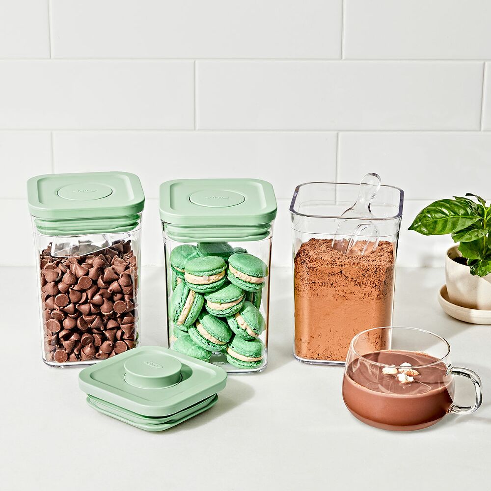 3-Piece POP Container Set with Mini Scoops X3
