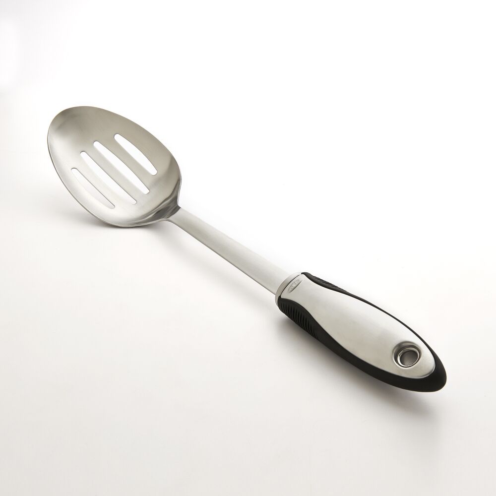 Steel Slotted Spoon B8