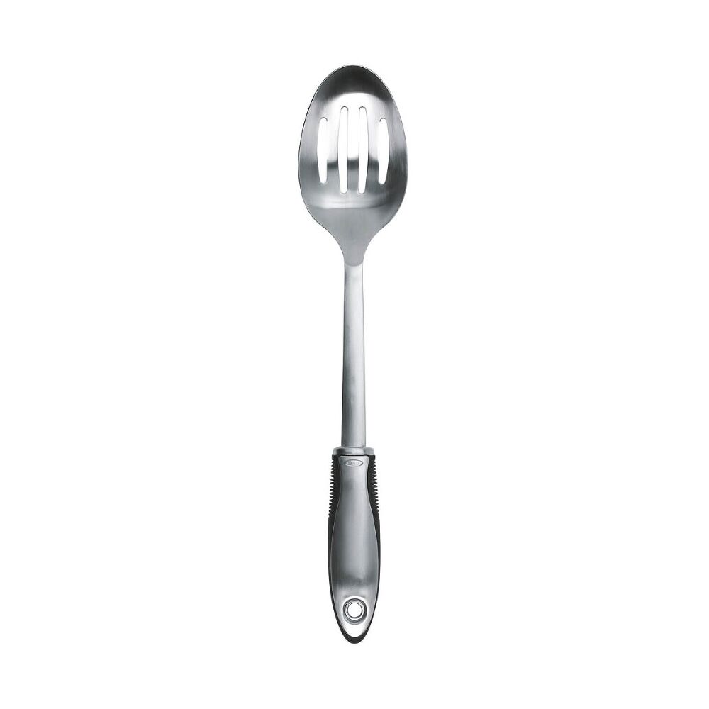 Steel Slotted Spoon B8