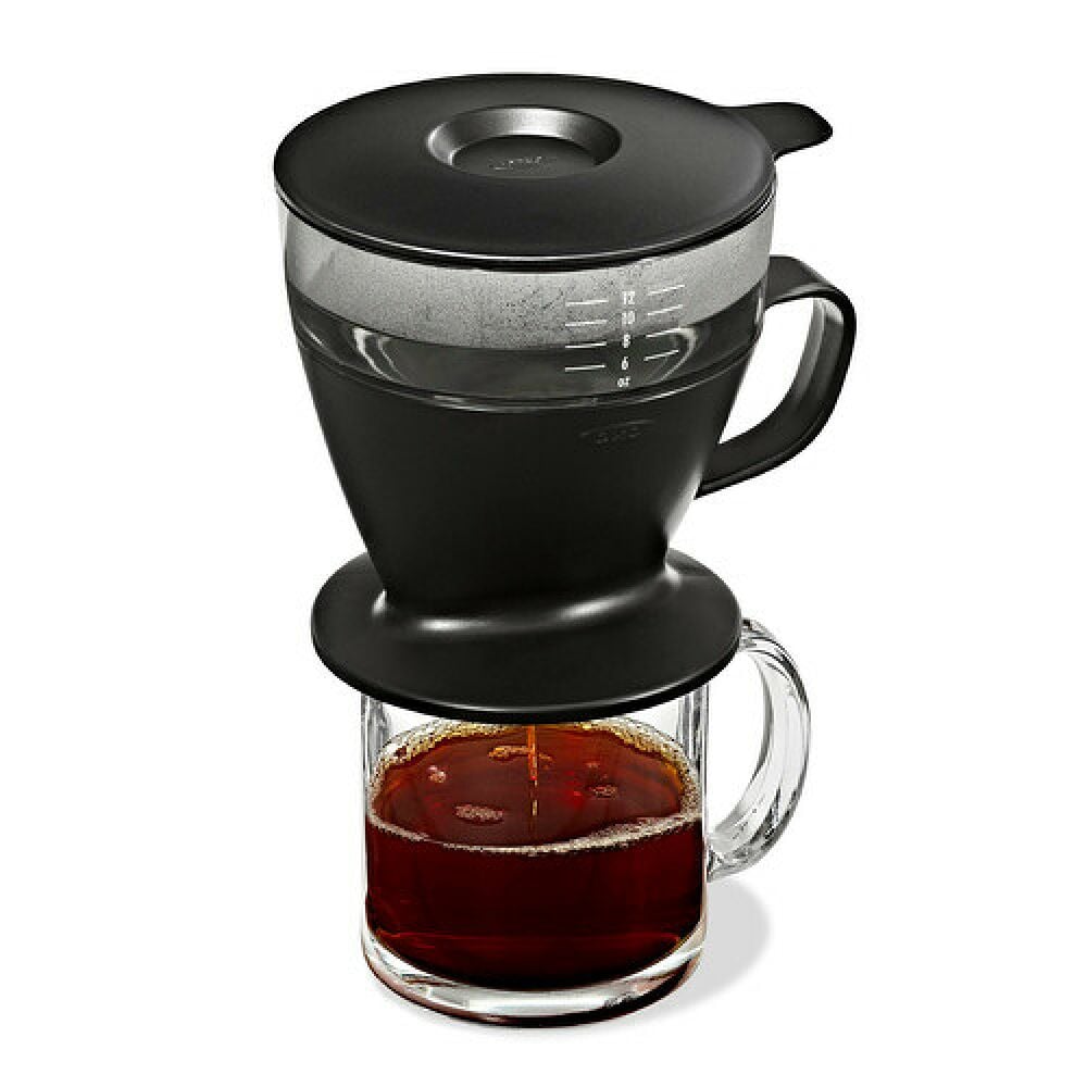 Pour Over Coffee Maker with Water Tank - Matte Black M5
