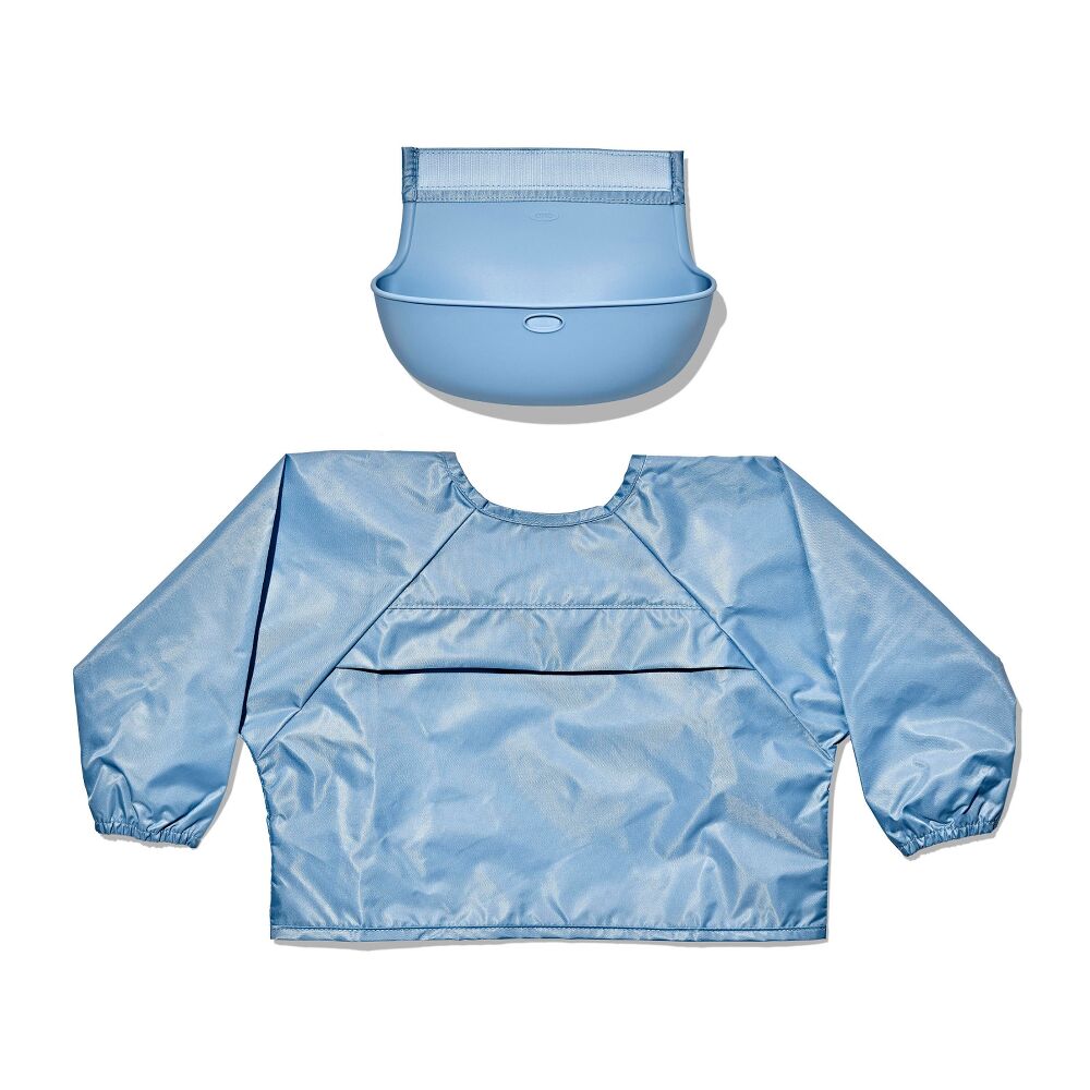 Sleeved Roll-Up Bib - Dusk Z7