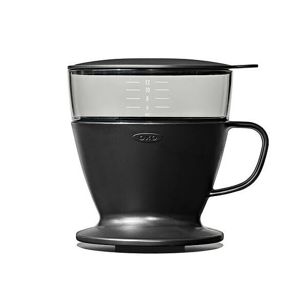 Pour Over Coffee Maker with Water Tank - Matte Black M5
