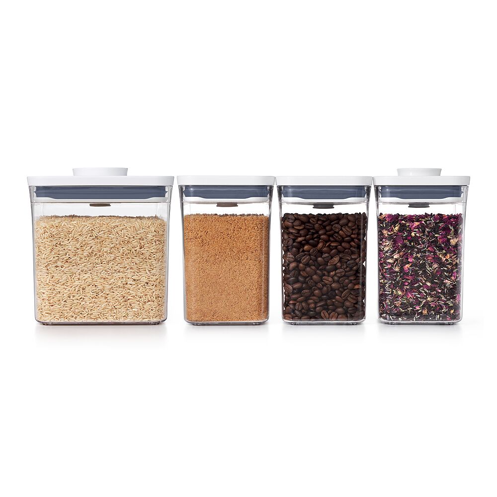POP Container - Big Square Short (2.8 Qt.) & 3-Piece POP Container Value Set Bundle T5