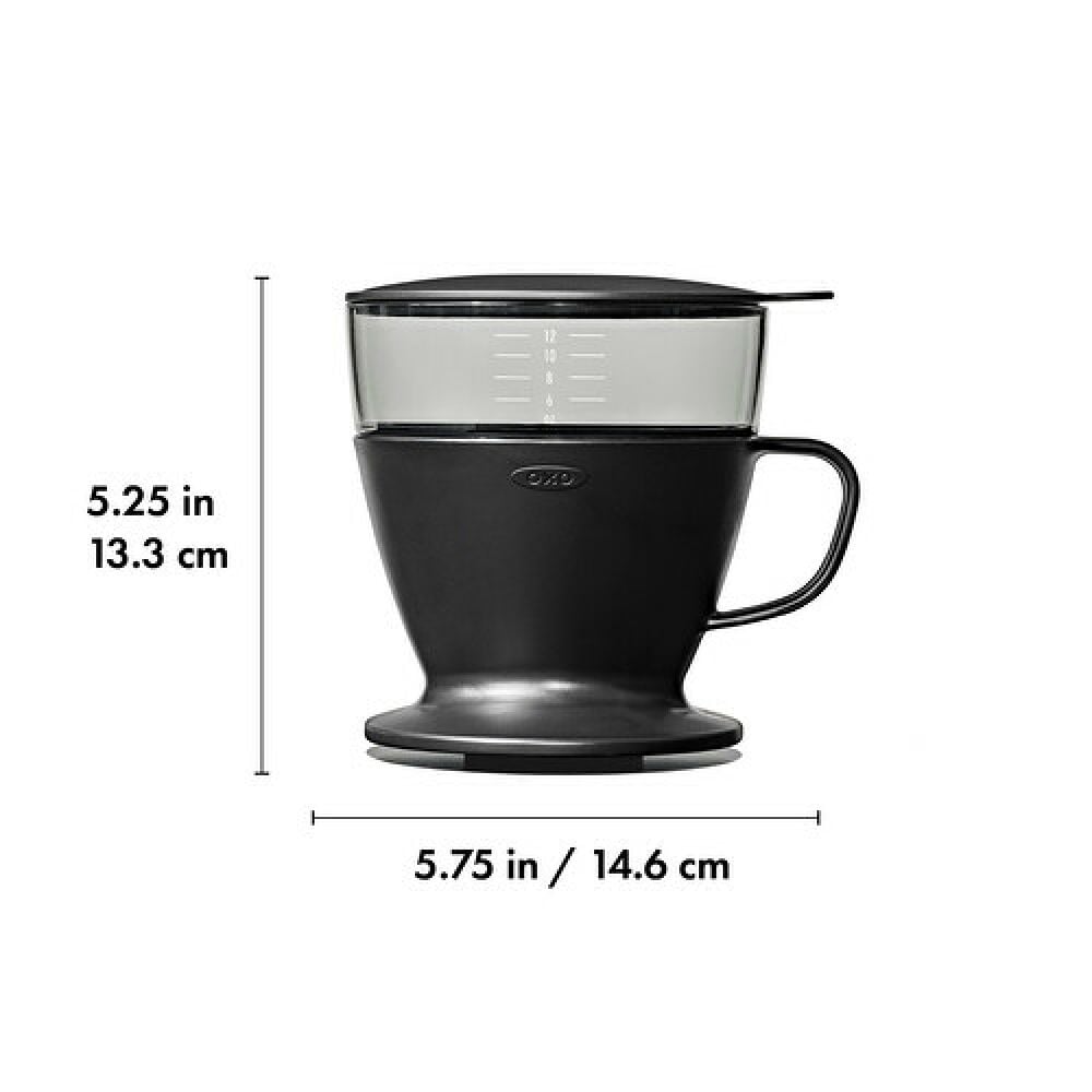 Pour Over Coffee Maker with Water Tank - Matte Black M5