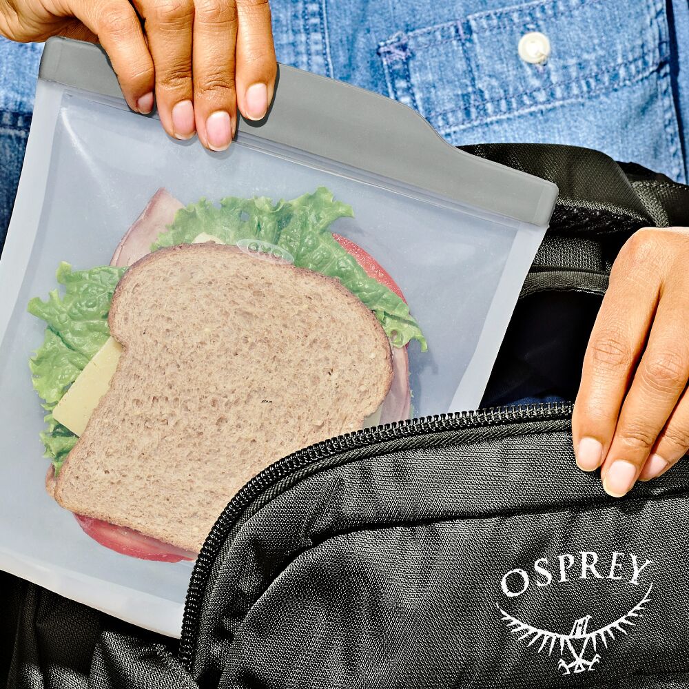 Silicone Reusable Bag Sandwich (28 oz) - Fog Y3