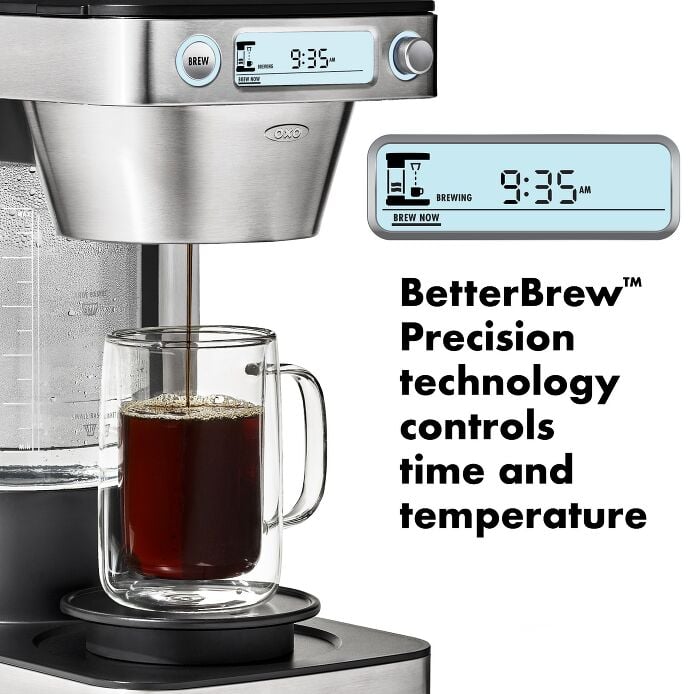 12-Cup Coffee Maker with Podless Single-Serve Function Q9