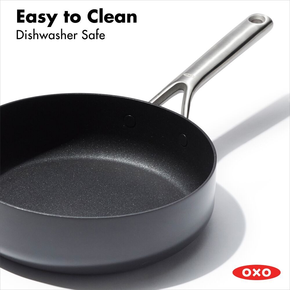 Ceramic Professional Non-Stick 3-Quart Sauté Pan with Lid F5
