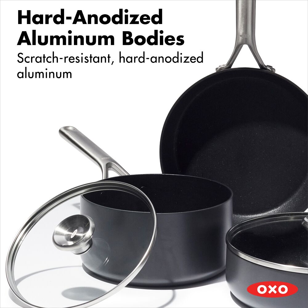 OXO Ceramic Professional Non-Stick 5-Piece Cookware Set F1