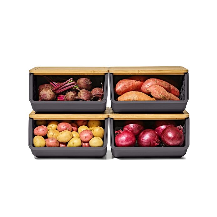 Produce Saver - Root Vegetable Bin with Lid A4