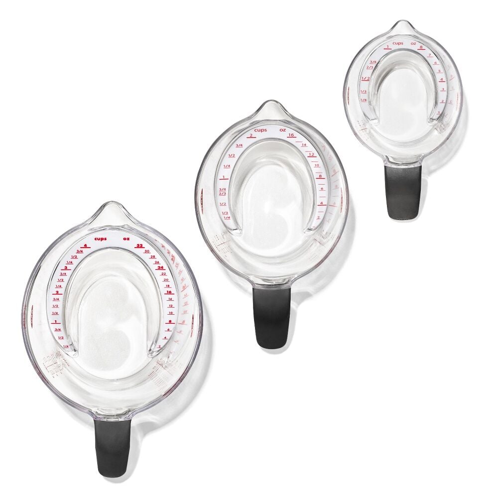 3 Piece Angled Measuring Cup Set E0