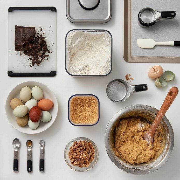 Stainless Steel Measuring Cups and Spoons Set G6