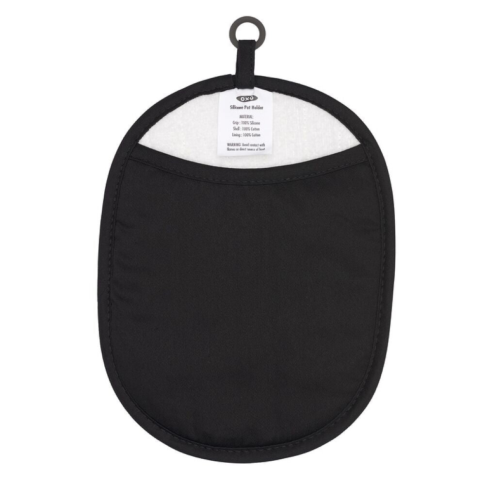 Silicone Pot Holder - Black R8