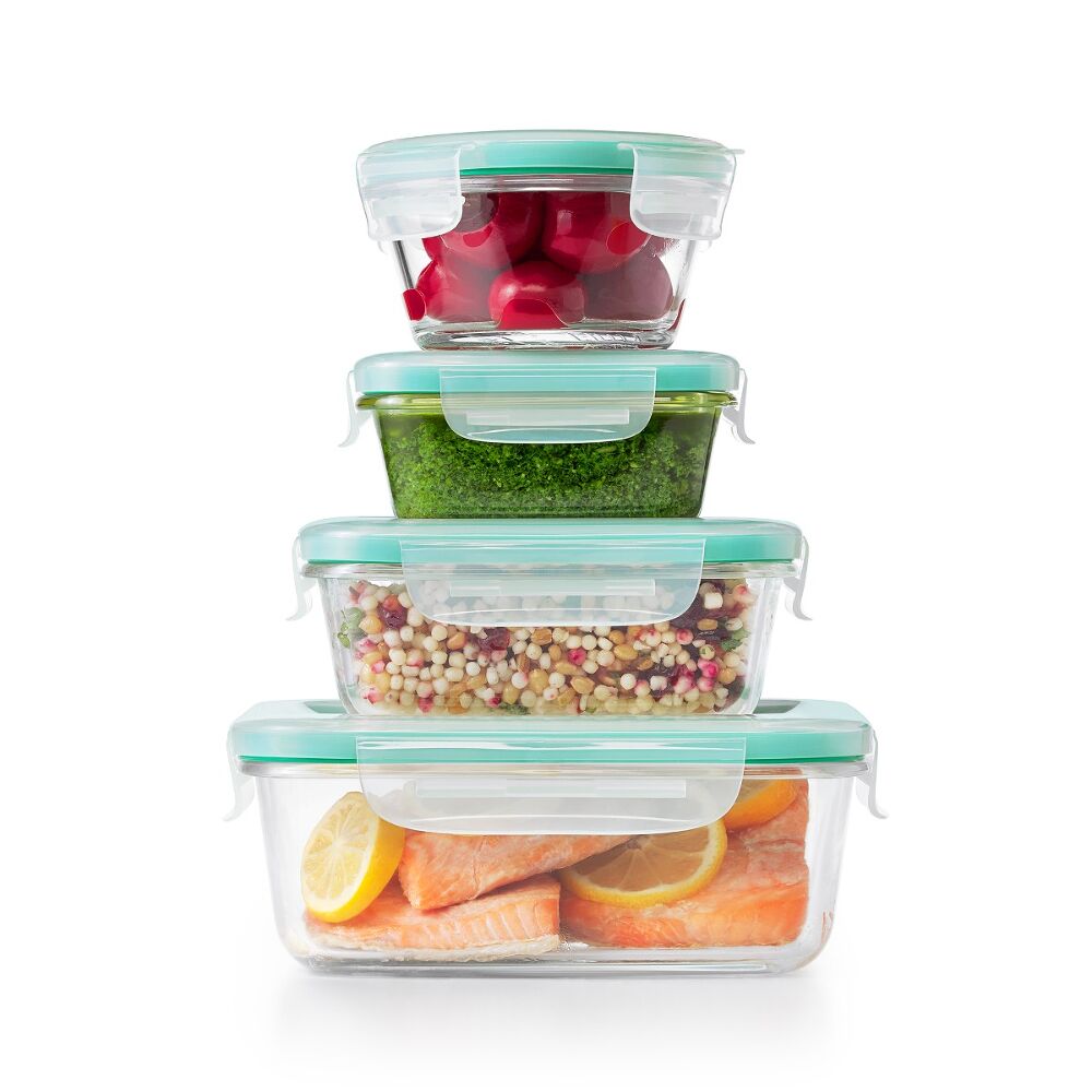 OXO Good Grips 12 Piece Smart Seal Glass Container Set J0