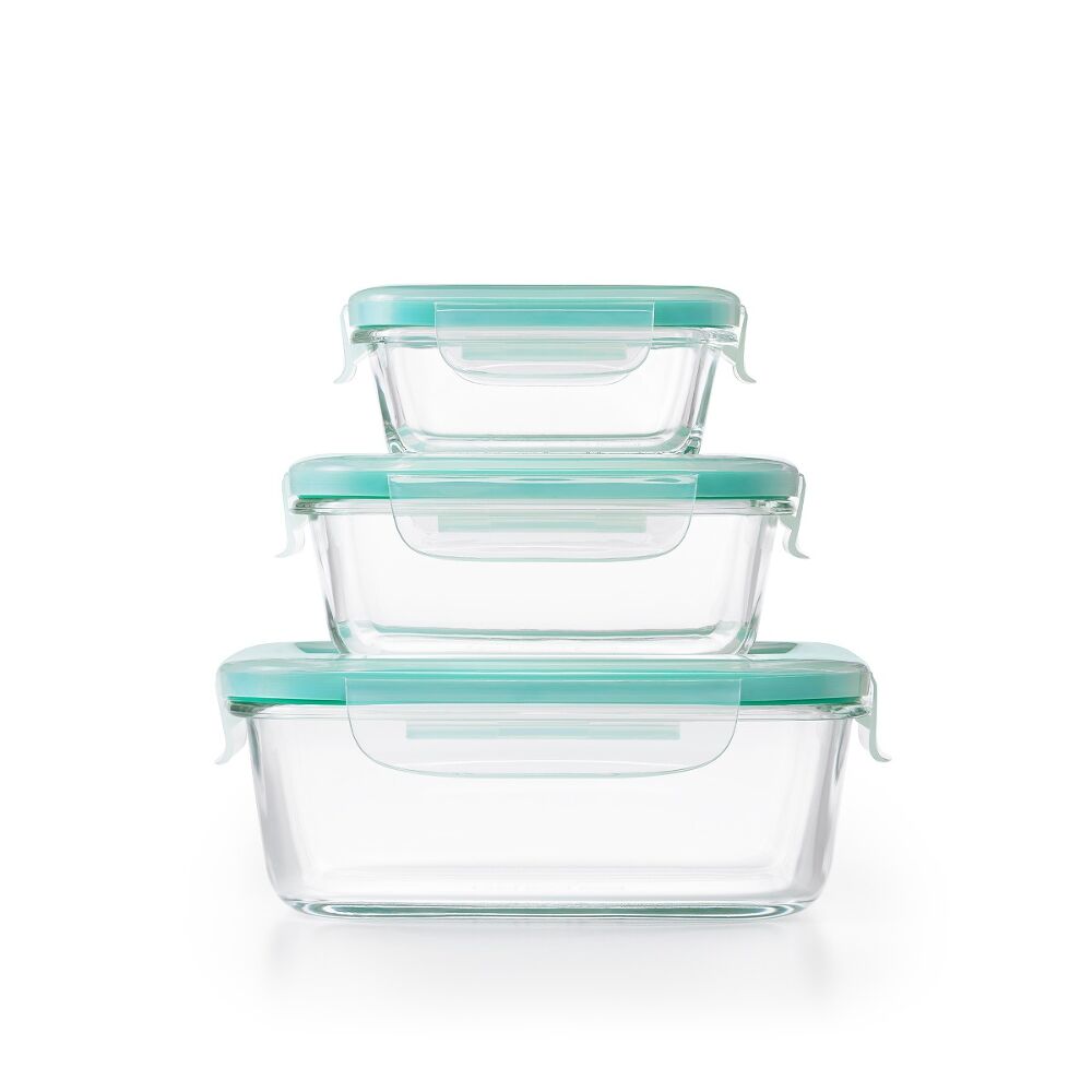 OXO Good Grips 12 Piece Smart Seal Glass Container Set J0
