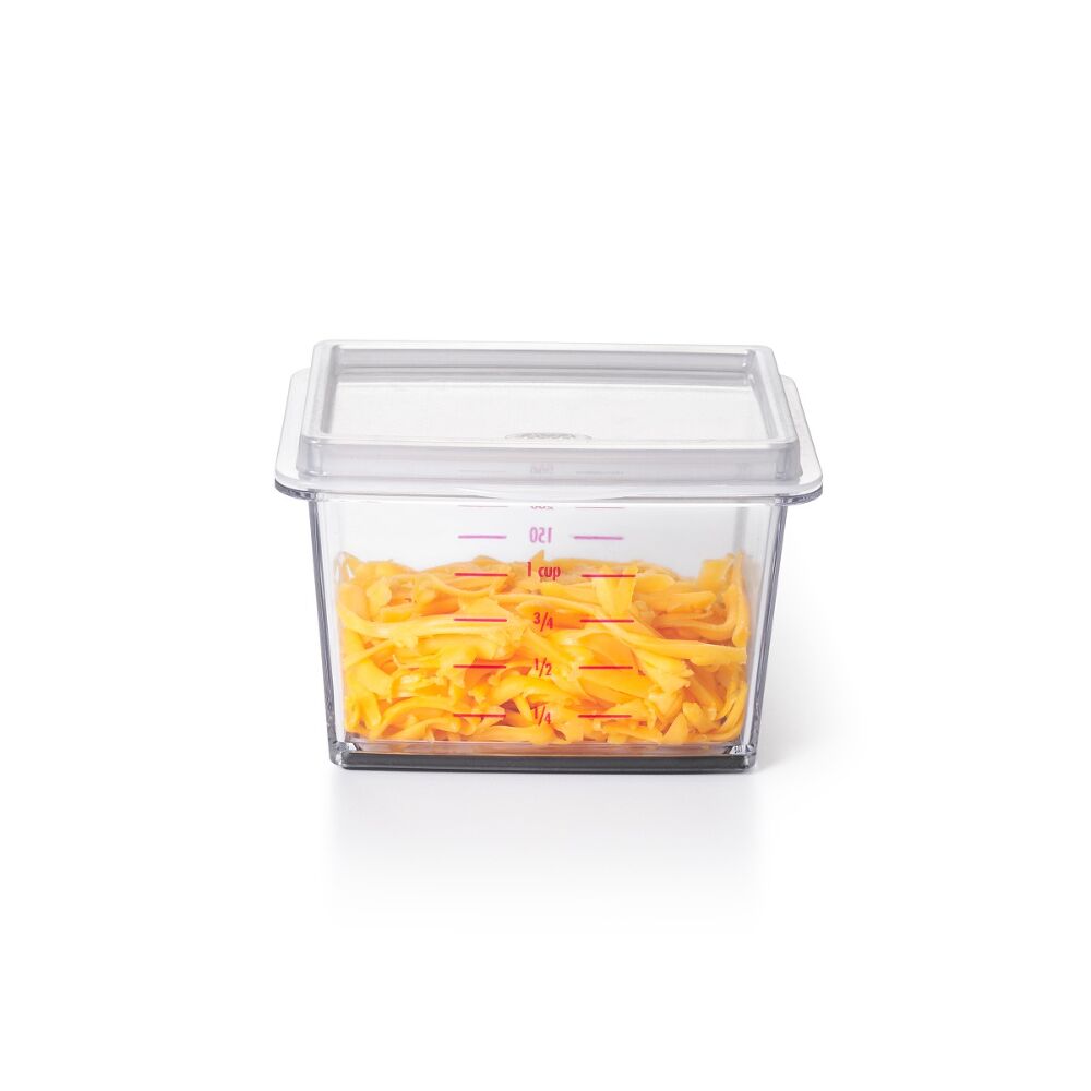 Etched Box Grater With Removable Zester I3