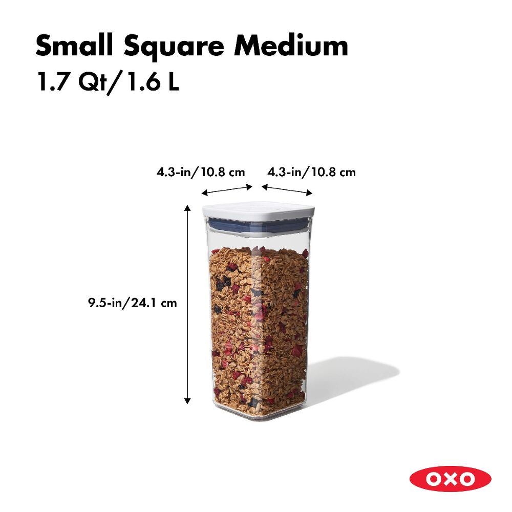 POP Container - Small Square Medium (1.7 Qt.) Y4