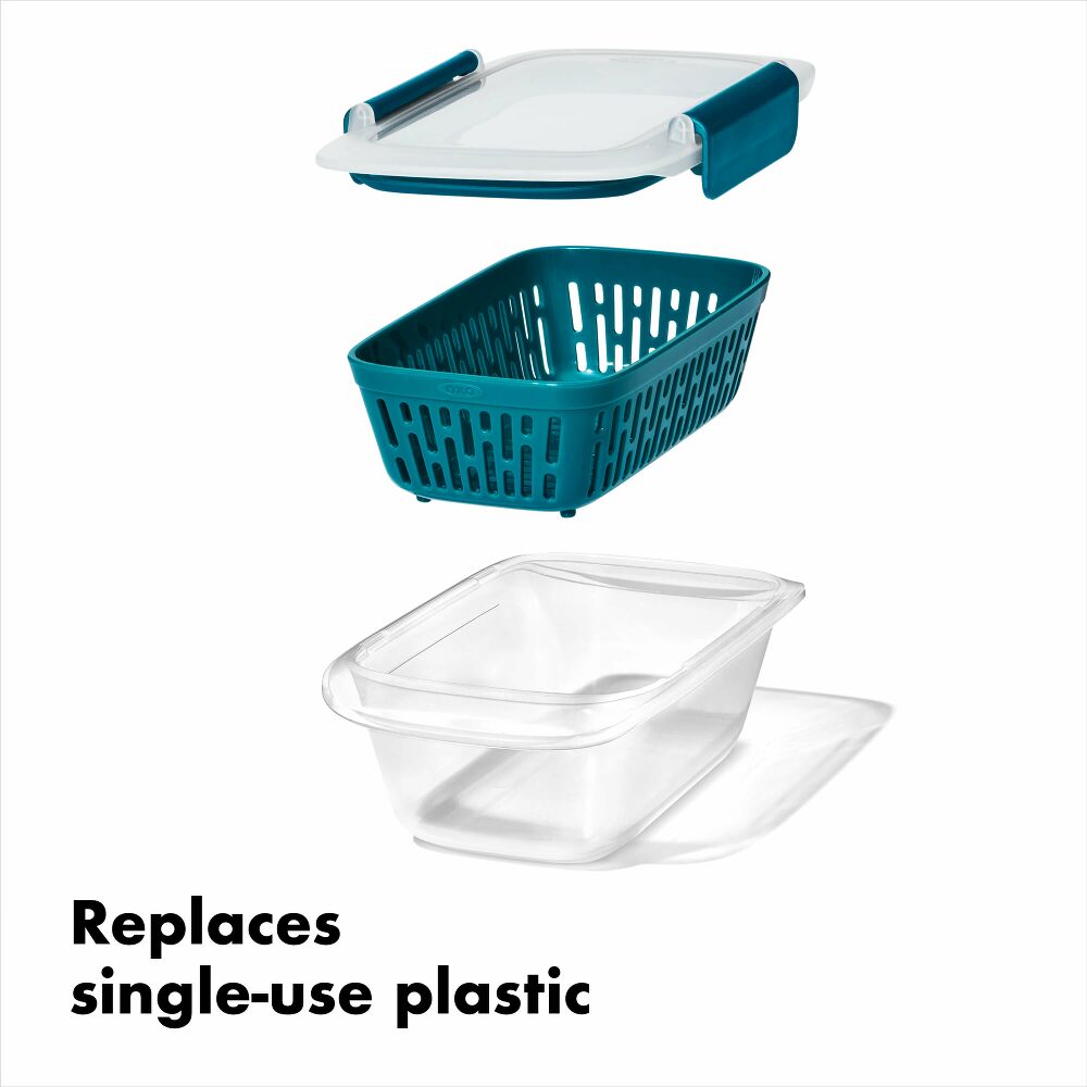 Prep & Go Container with Colander O0