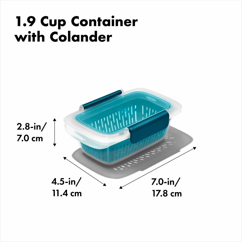 Prep & Go Container with Colander O0
