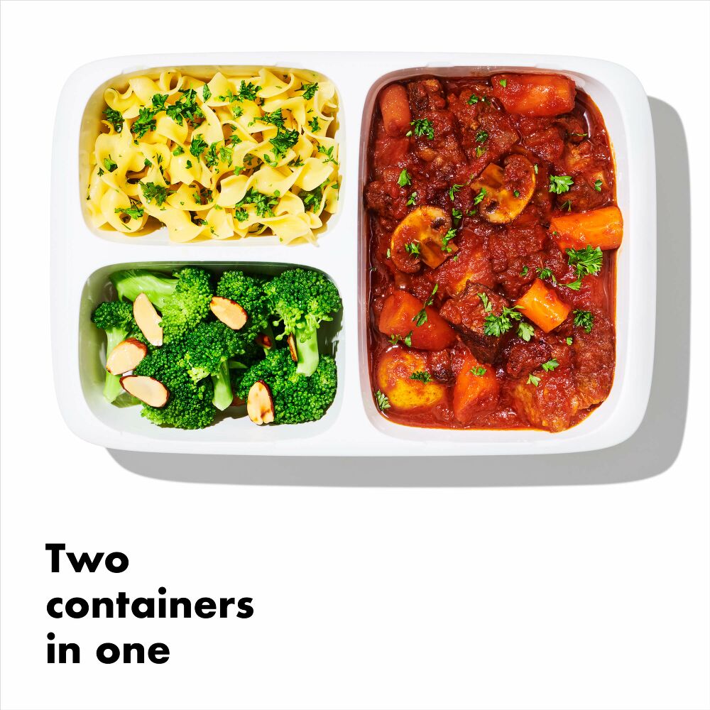 Prep & Go 4.1-Cup Divided Container W8