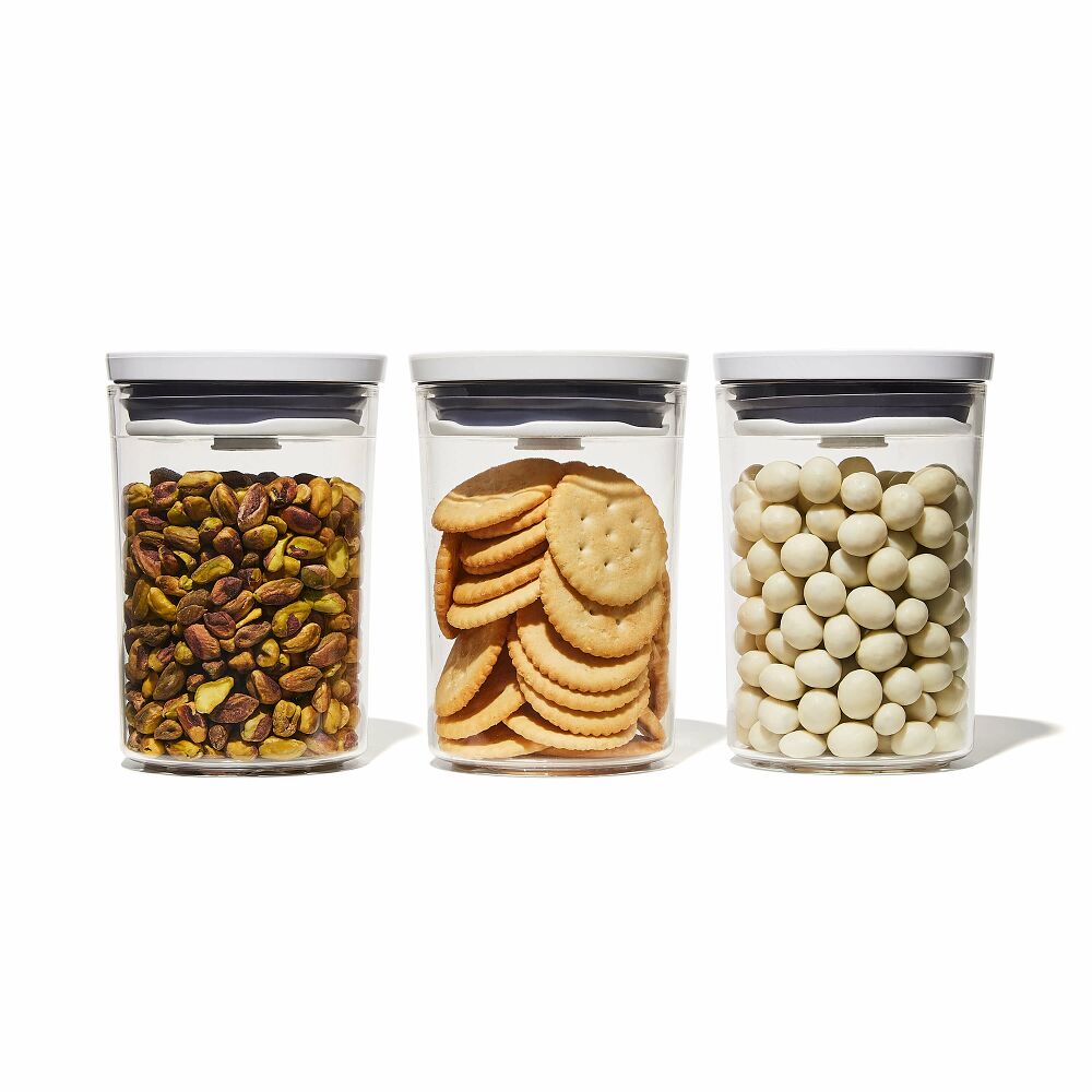 POP Round Canister 3-Piece Mini Bath Set (0.6 Qt) B4