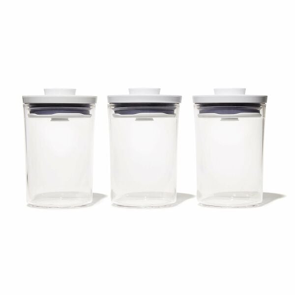 POP Round Canister 3-Piece Mini Bath Set (0.6 Qt) B4