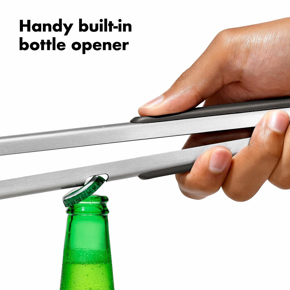 Grilling Tongs with Built-In Bottle Opener I3