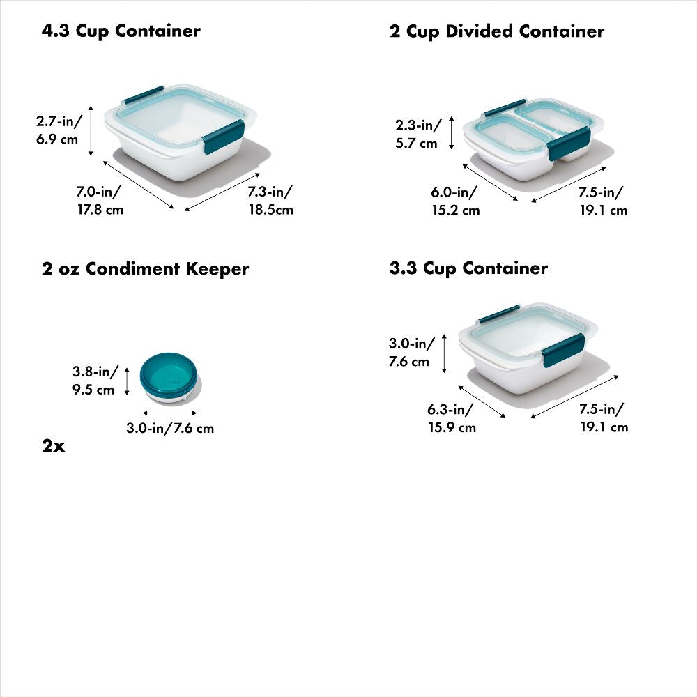 Prep & Go 10-Piece Container Set S9