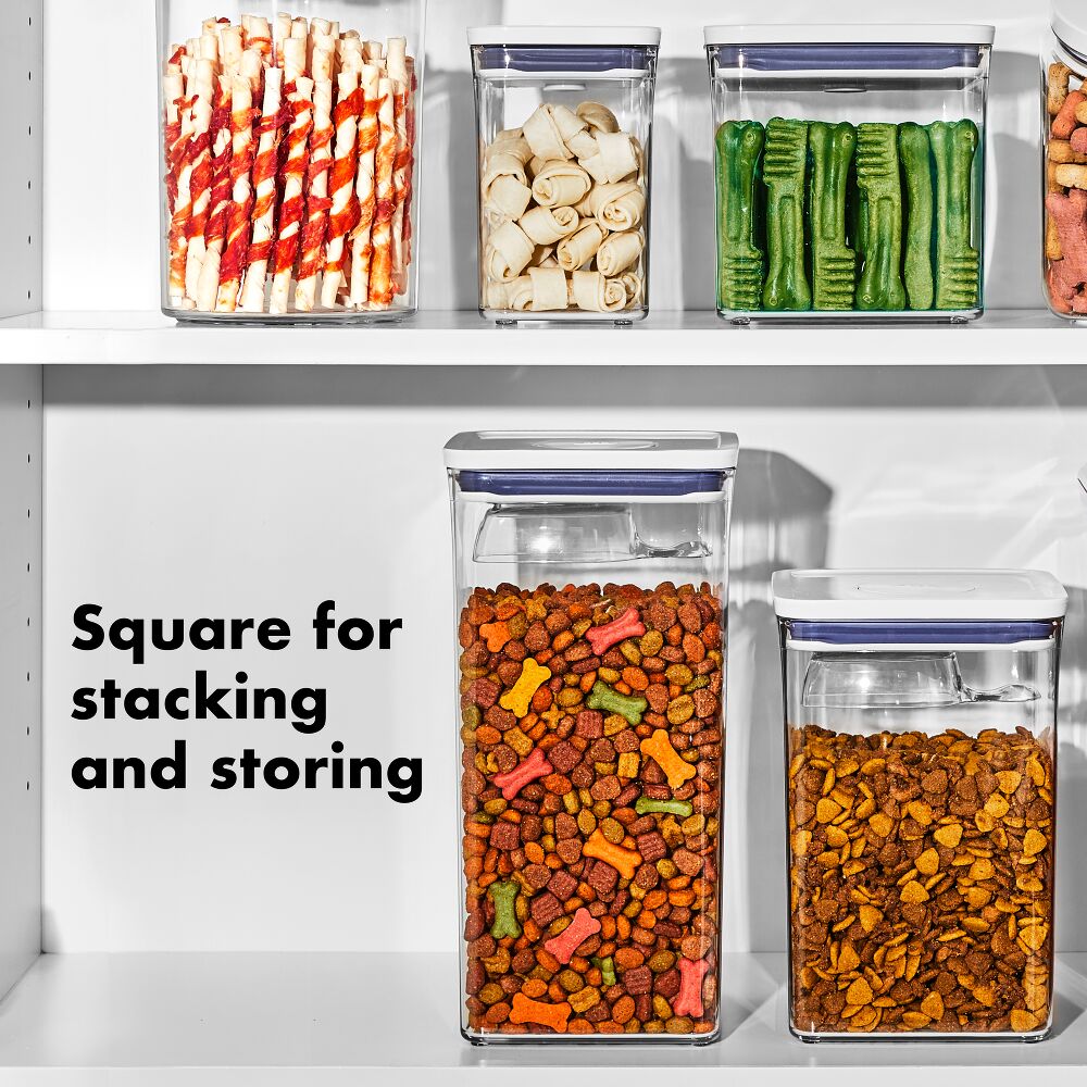 OXO Good Grips Pet POP Container – 4.4 Qt/4.2 L with Scoop R1