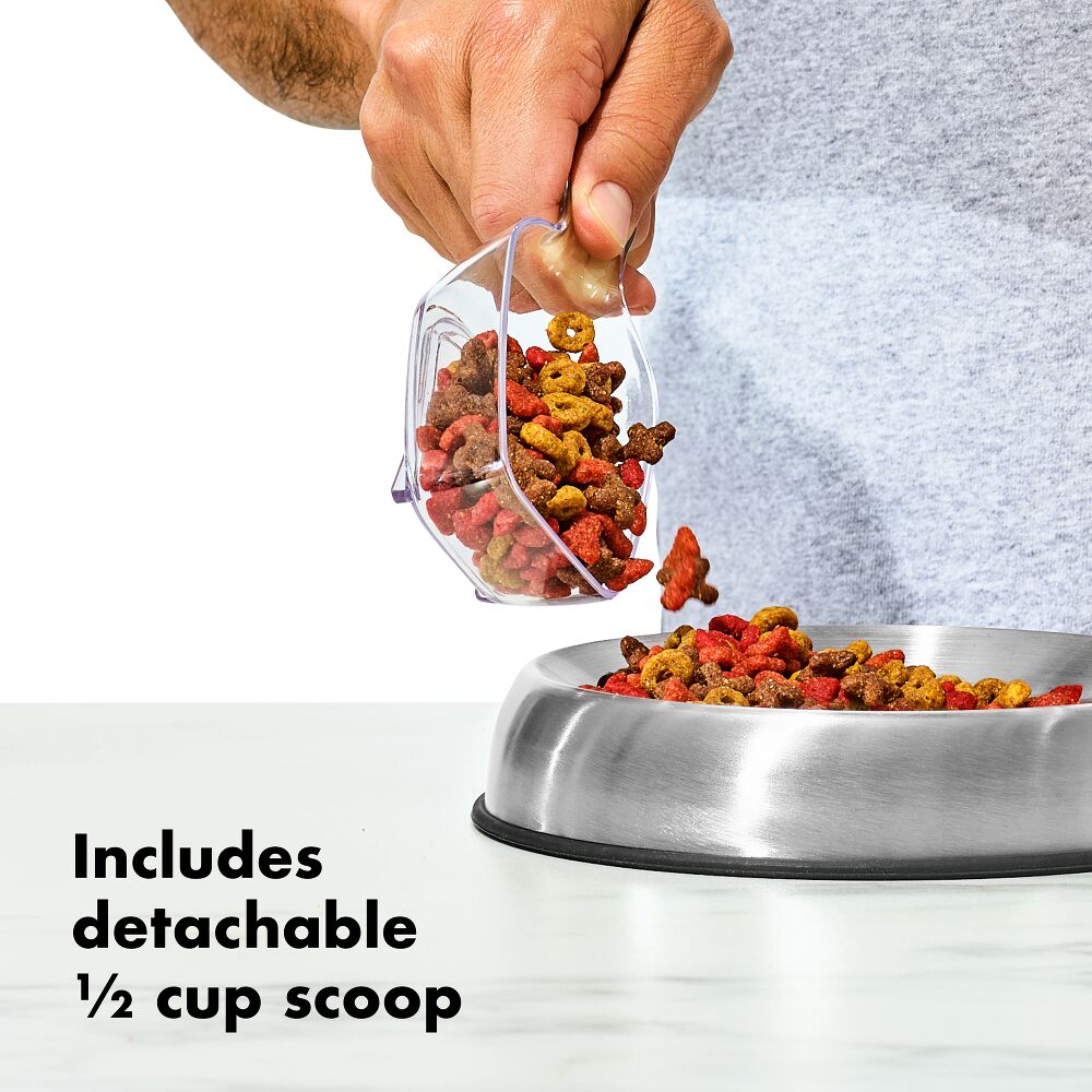 OXO Good Grips Pet POP Container – 6.0 Qt/5.7 L with Half Scoop O9
