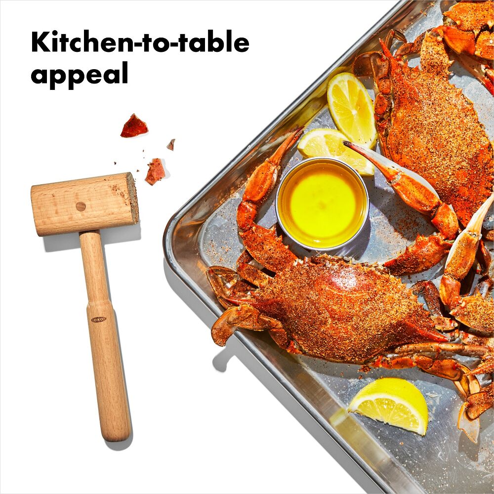 Wooden Seafood Mallet D7