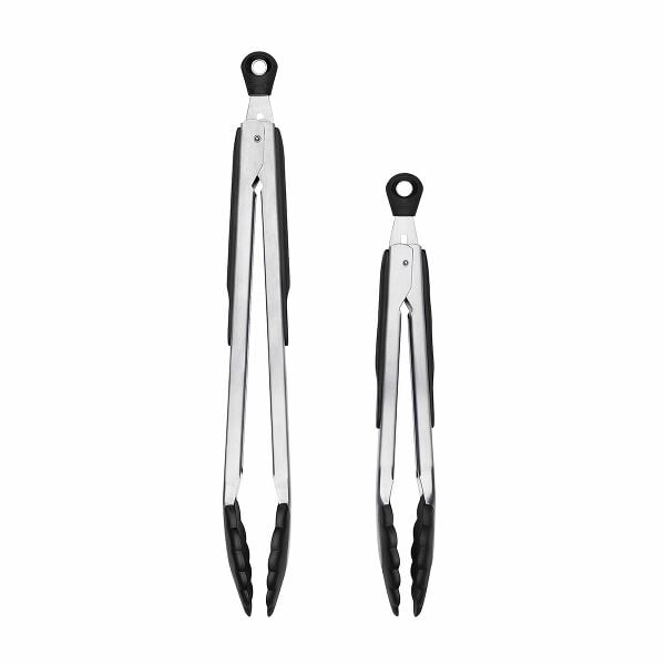 2-Piece Tongs with Nylon Heads Set B3