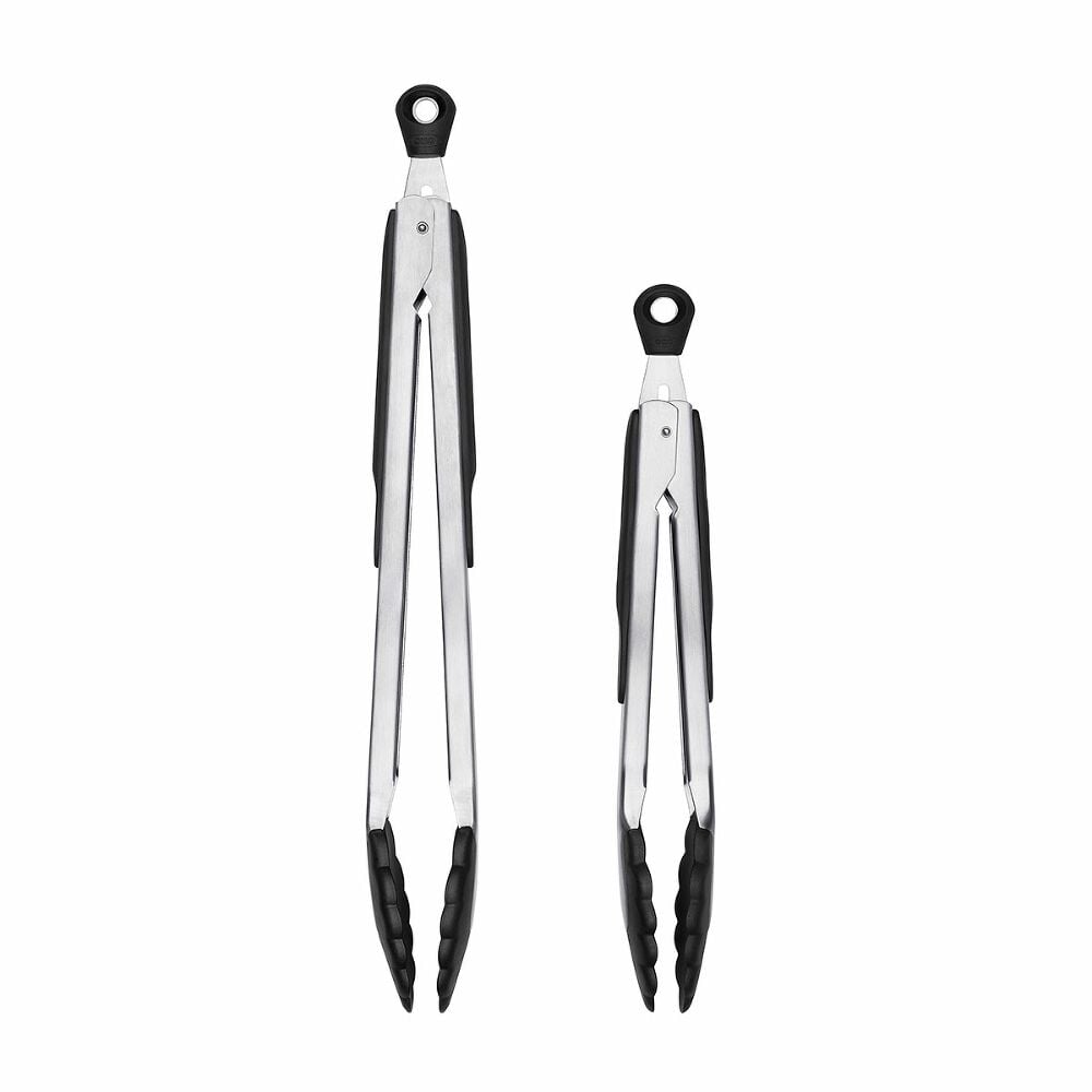 2-Piece Tongs with Nylon Heads Set B3