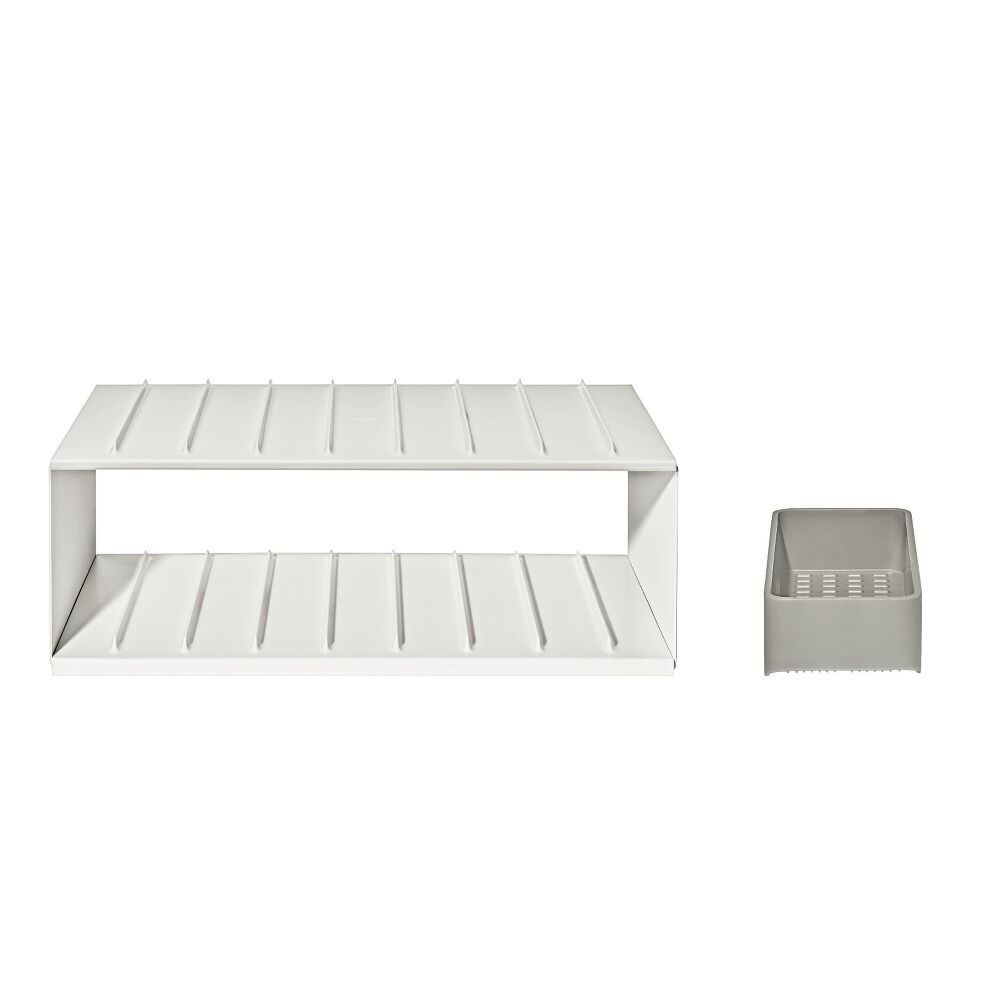 Water Bottle Organizer with Accessory Bin A3