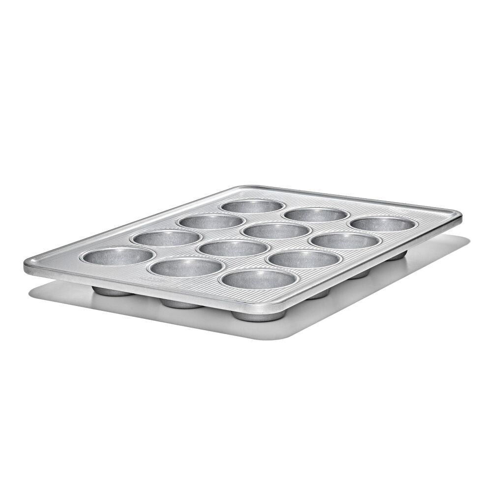 Nonstick Pro Clear Coated 12 Cup Muffin Pan H0