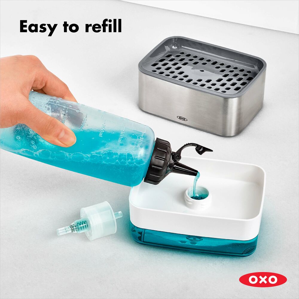 Soap Dispensing Sponge Holder D4