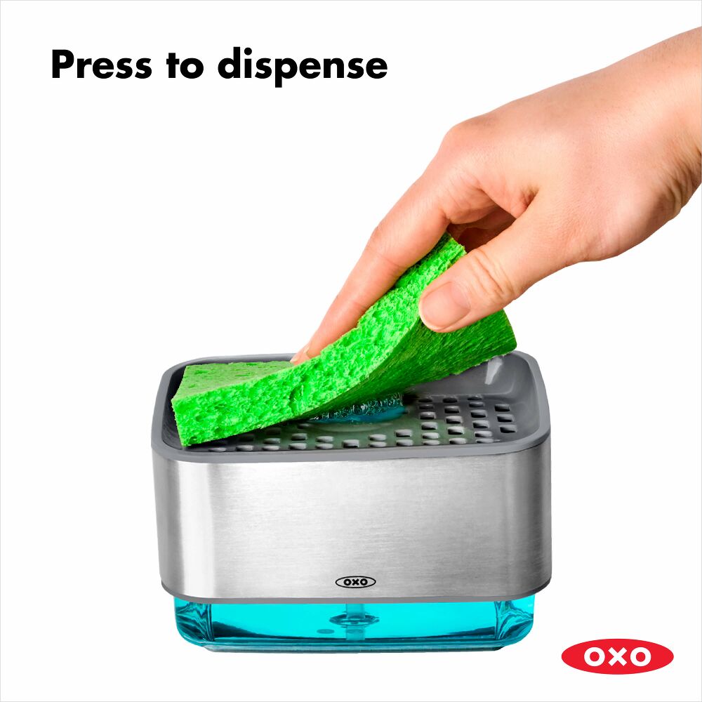Soap Dispensing Sponge Holder D4