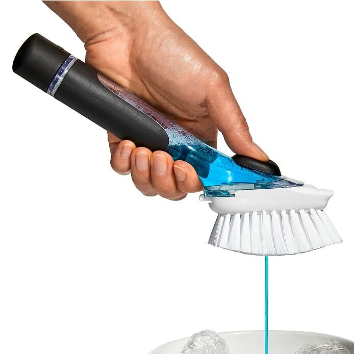 Soap Dispensing Dish Brush P1