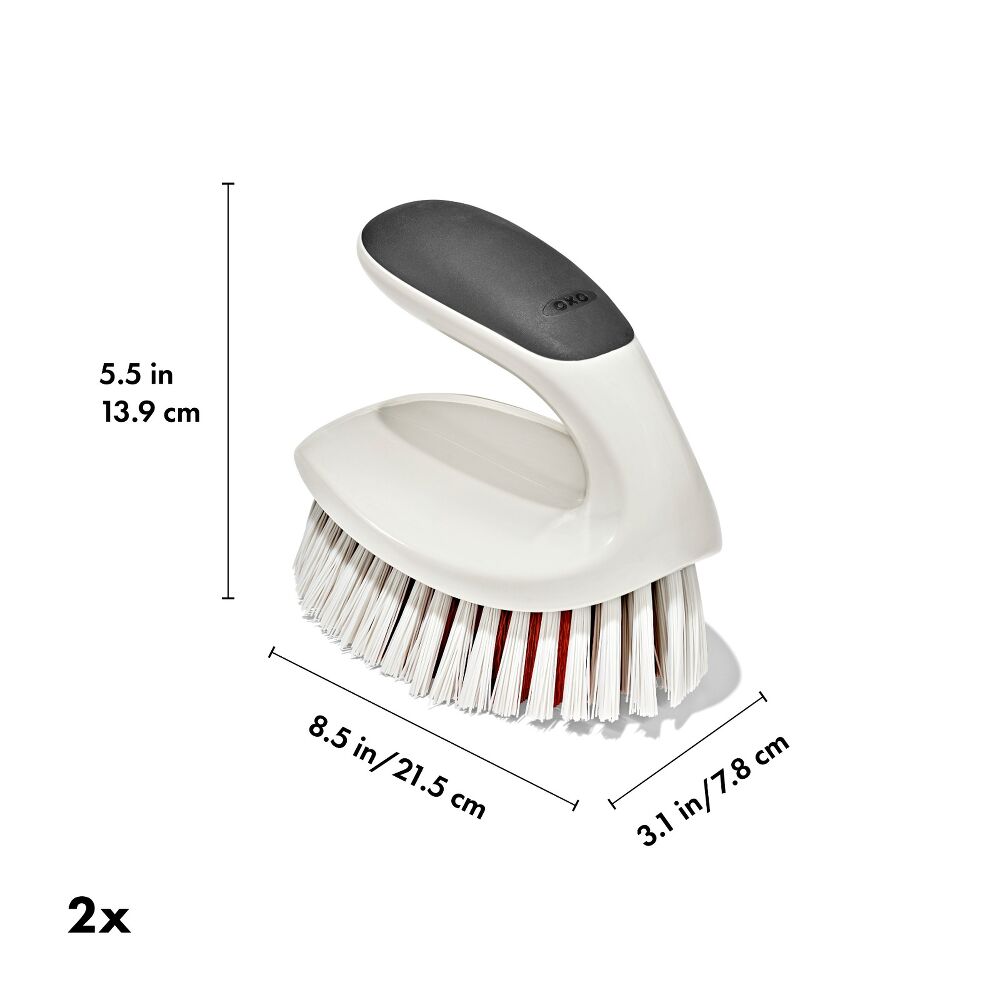 All-Purpose Scrub Brush 2-Pack S6