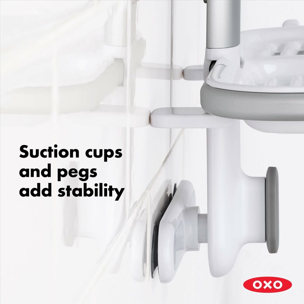 Aluminum 3-Tier Shower Caddy B1