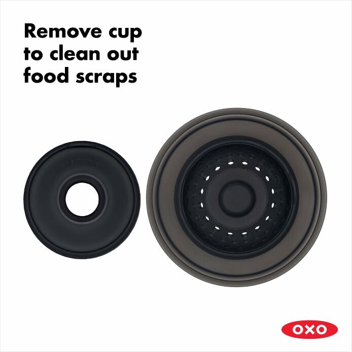 2-in-1 Silicone Sink Strainer with Stopper W2